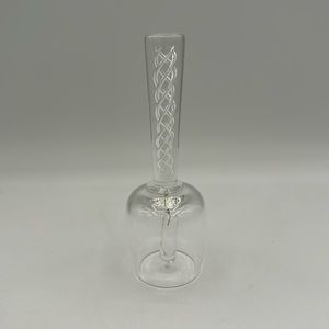 Steuben Air Twist Crystal Bell